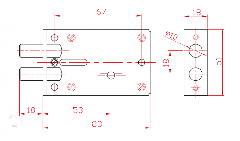 Касова брава VEGA 31