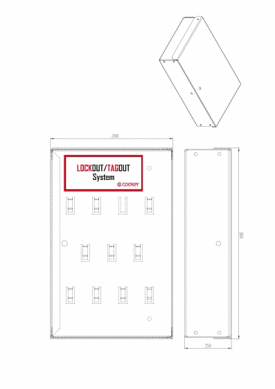 ТАБЛО за елементи LOCKOUT/TAGOUT